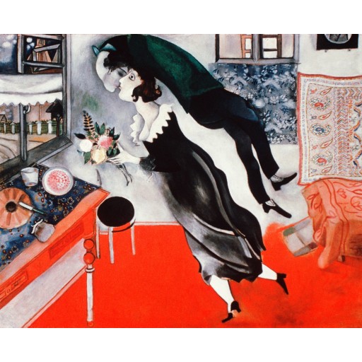 Tablou Aniversarea - Marc Chagall