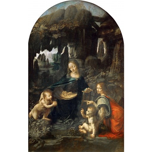 Tablou Fecioara între stânci - Leonardo da Vinci