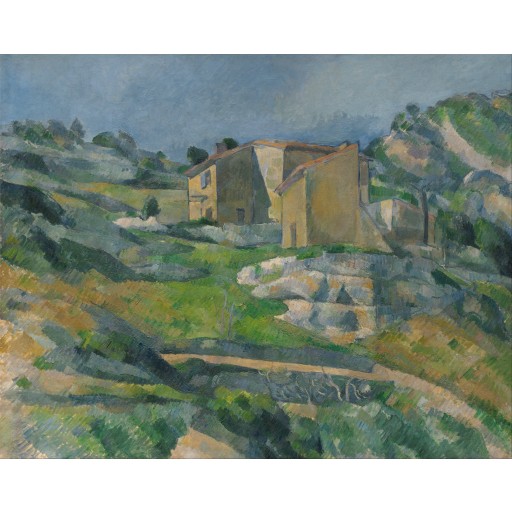 Tablou Houses in Provence - Paul Cezanne