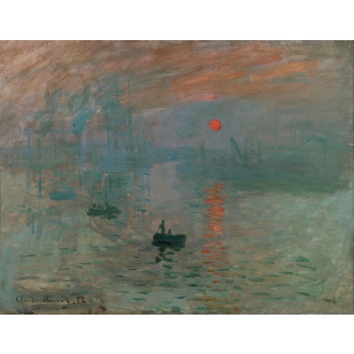 Tablou Impresie la rasarit de soare - Claude Monet