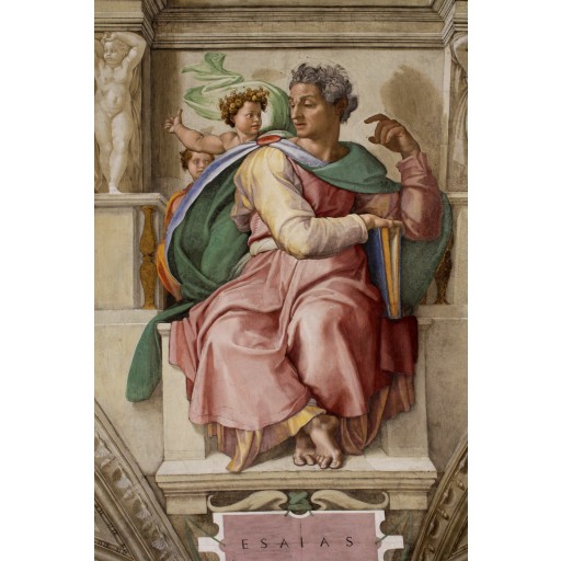 Tablou Isaiah - Michelangelo Buonarroti