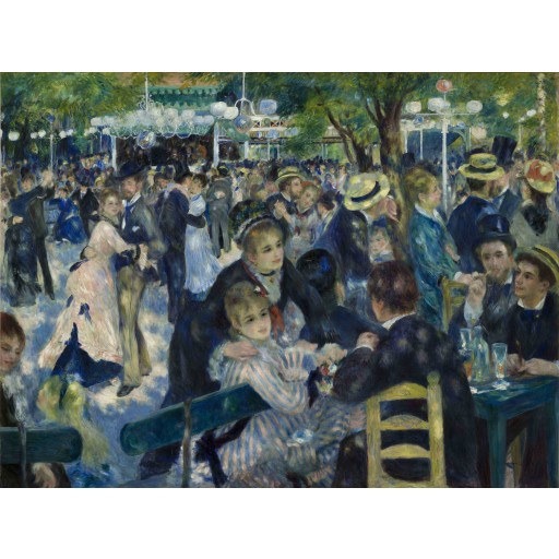 Tablou La Moulin de la Galette - Pierre Auguste Renoir