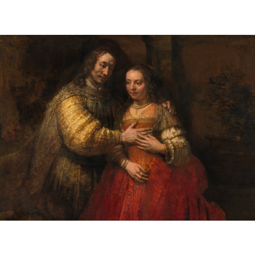Tablou Mireasa evreica - Rembrandt van Rijn