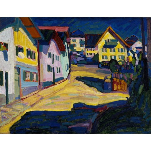 Tablou Murnau Burggrabenstrasse - Wassily Kandinsky