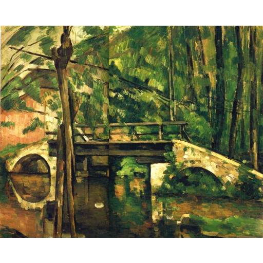 Tablou Podul de la Maincy - Paul Cezanne