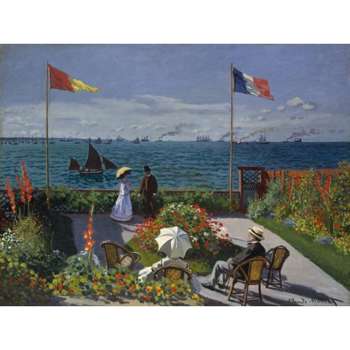 Tablou Terasa din Saint - Adresse - Claude Monet