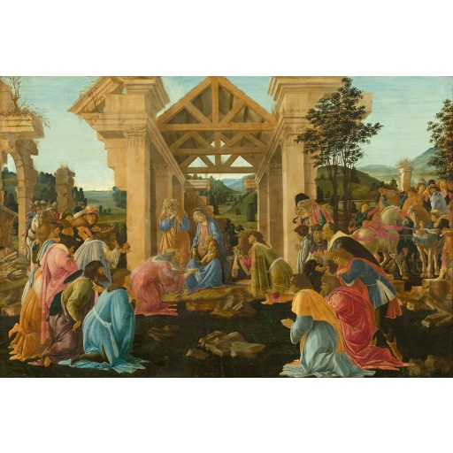 Tablou The Adoration of the Magi - Sandro Botticelli