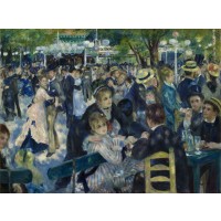 Tablou La Moulin de la Galette - Pierre Auguste Renoir