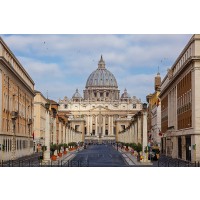 Tablou Canvas - Roma - Vatican - Basilica San Pietro