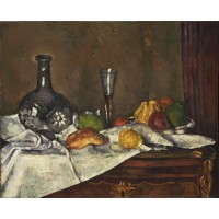 Tablou Still Life with a Dessert - Paul Cezanne