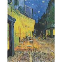 Tablou Terasa unei cafenele noaptea - Vincent van Gogh