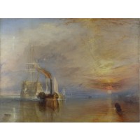 Tablou Vasul de linie Temerarul remorcat - Joseph Mallord William Turner