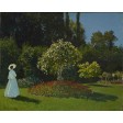 Tablou Femeie in gradina - Claude Monet