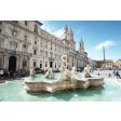 Roma - Piazza Navona - Fontana Del Moro