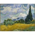 Van Gogh - Lan de grâu cu chiparoși